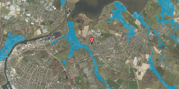 Oversvømmelsesrisiko fra vandløb på Hyldegårdsvej 43, 5240 Odense NØ