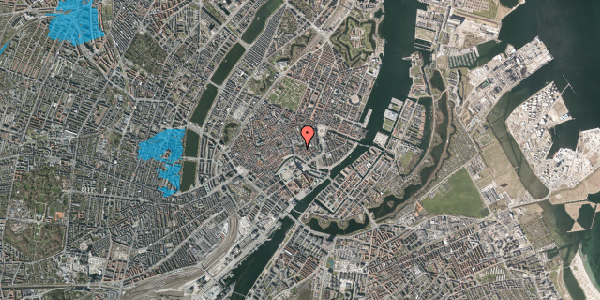 Oversvømmelsesrisiko fra vandløb på Nikolaj Plads 30, 1. th, 1067 København K