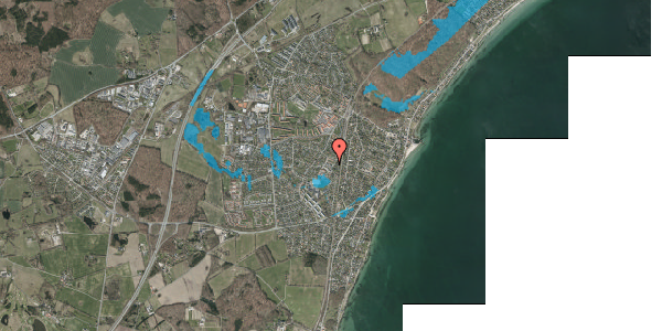 Oversvømmelsesrisiko fra vandløb på Esperhave 29, 3060 Espergærde