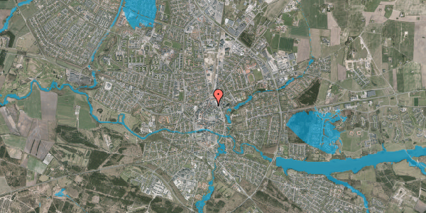 Oversvømmelsesrisiko fra vandløb på Nygade 7, st. tv, 7500 Holstebro