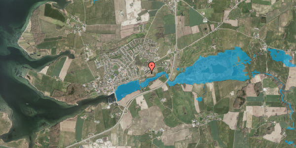 Oversvømmelsesrisiko fra vandløb på Stavensbølgade 96, 6440 Augustenborg