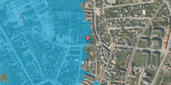Oversvømmelsesrisiko fra vandløb på Enghavevej 47, 7900 Nykøbing M