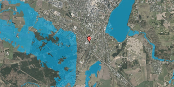 Oversvømmelsesrisiko fra vandløb på Koldingvej 130, 8800 Viborg