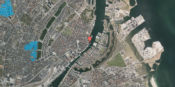 Oversvømmelsesrisiko fra vandløb på Kvæsthusgade 3A, 1251 København K