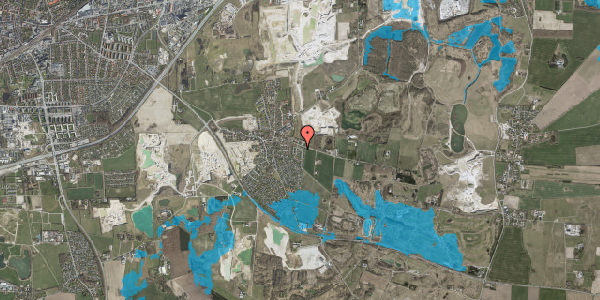 Oversvømmelsesrisiko fra vandløb på Østervænget 6, 4000 Roskilde