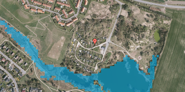 Oversvømmelsesrisiko fra vandløb på Ågade 61, 3600 Frederikssund