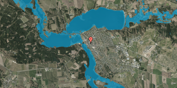 Oversvømmelsesrisiko fra vandløb på Klostervej 12, st. , 8680 Ry