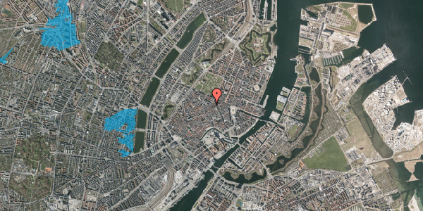 Oversvømmelsesrisiko fra vandløb på Pilestræde 52B, 3. , 1112 København K