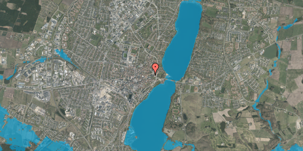 Oversvømmelsesrisiko fra vandløb på Stænderpladsen 2, 8800 Viborg
