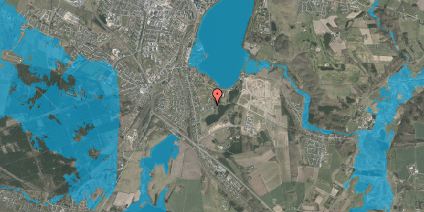 Oversvømmelsesrisiko fra vandløb på Bjergsnæs Mose 29, 8800 Viborg