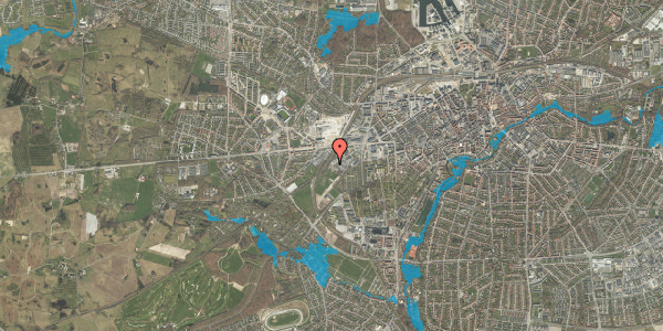 Oversvømmelsesrisiko fra vandløb på Kildemosevej 23, 1. , 5000 Odense C