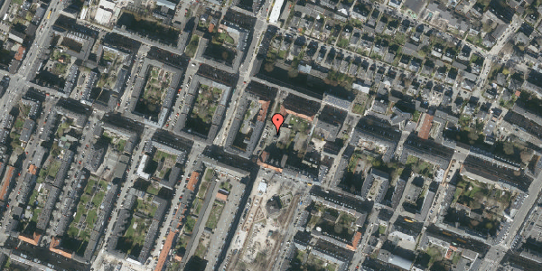 Oversvømmelsesrisiko fra vandløb på Godthåbsvej 34B, st. , 2000 Frederiksberg