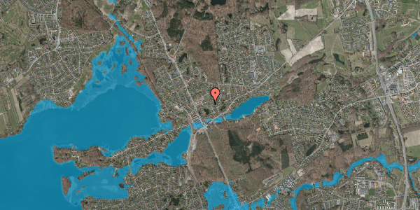 Oversvømmelsesrisiko fra vandløb på Morlenesvej 33, 2840 Holte