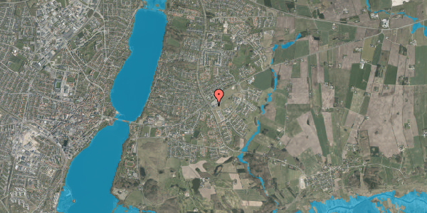 Oversvømmelsesrisiko fra vandløb på Randersvej 62, 8800 Viborg
