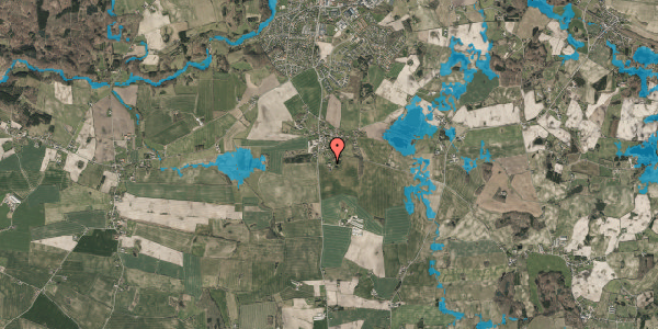 Oversvømmelsesrisiko fra vandløb på Assensvej 39, 5560 Aarup