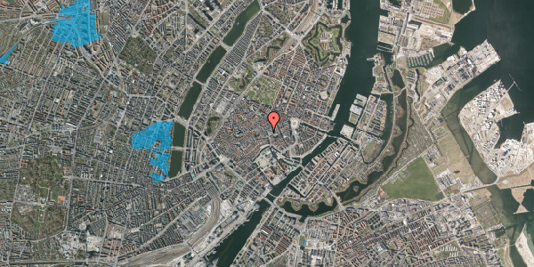 Oversvømmelsesrisiko fra vandløb på Købmagergade 5, 1150 København K