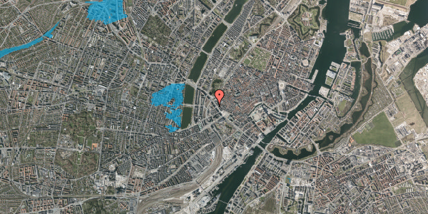Oversvømmelsesrisiko fra vandløb på H.C. Andersens Boulevard 6, 5. , 1553 København V