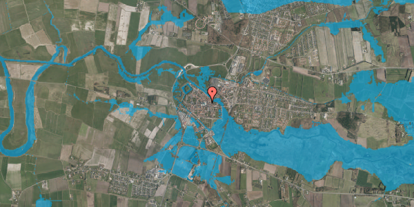 Oversvømmelsesrisiko fra vandløb på Torvet 3, 1. , 6760 Ribe