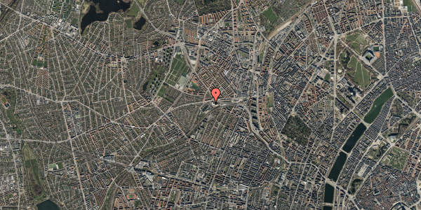 Oversvømmelsesrisiko fra vandløb på Rabarbervej 2, 1. 8, 2400 København NV