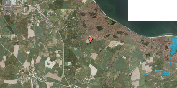 Oversvømmelsesrisiko fra vandløb på Sjellerup Markvej 19, 6430 Nordborg