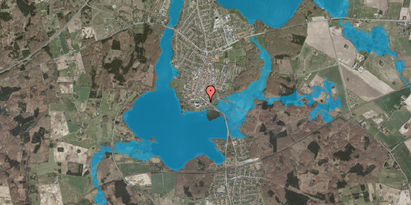 Oversvømmelsesrisiko fra vandløb på Akademigrunden 6, 4180 Sorø