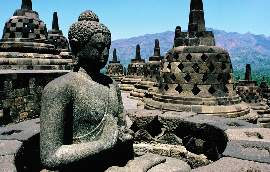 Indonesië - Borobudur