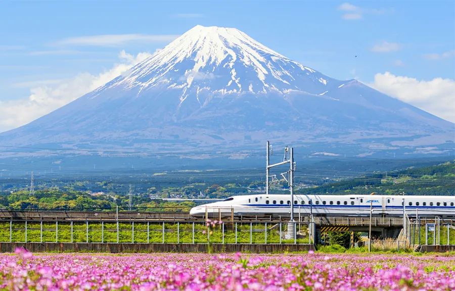 Shinkansen - Mount Fuji