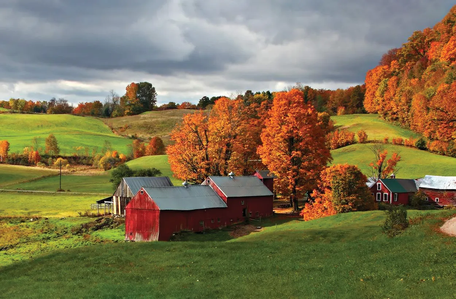 New England farm