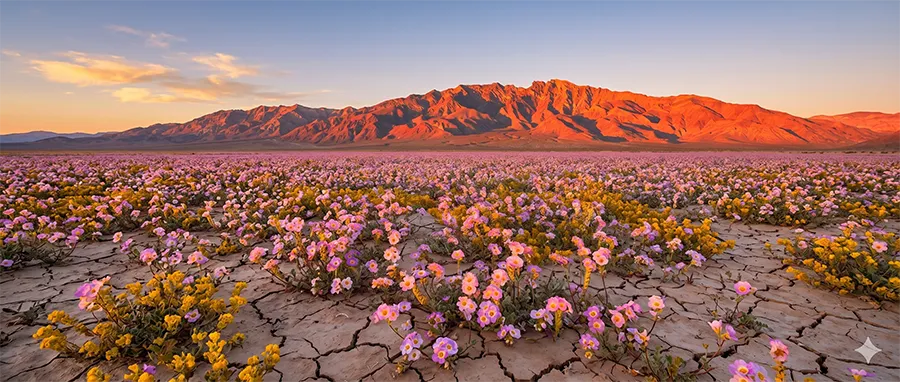 Deat Valley Superbloom