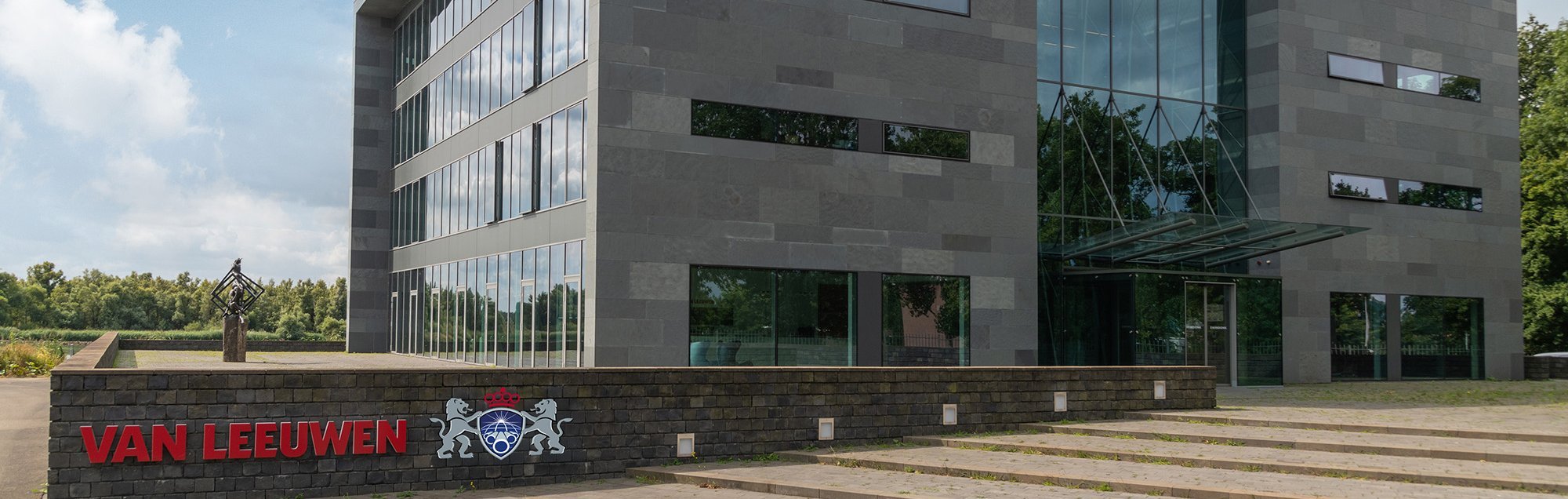 Royal Van Leeuwen building in Zwijndrecht, the Netherlands
