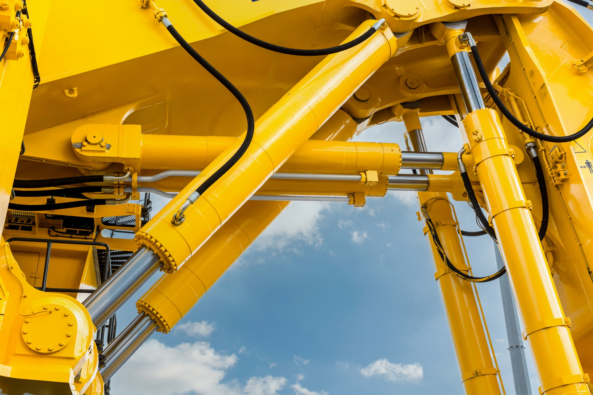 Yellow Goods Installation Highlighting Advanced Hydraulic Systems
