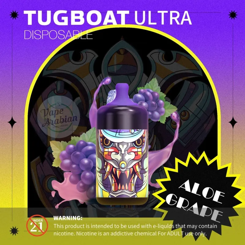 Aloe Grape TUGBOAT ULTRA - Vape Lab