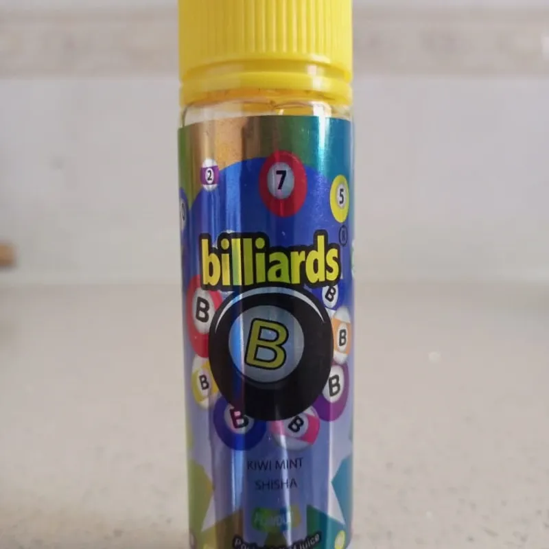 Billiards Kiwi Mint Shisha 60ml 12mg