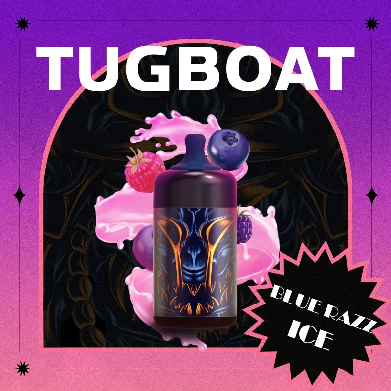 Blue Razz Ice TUGBOAT ULTRA - Vape Lab