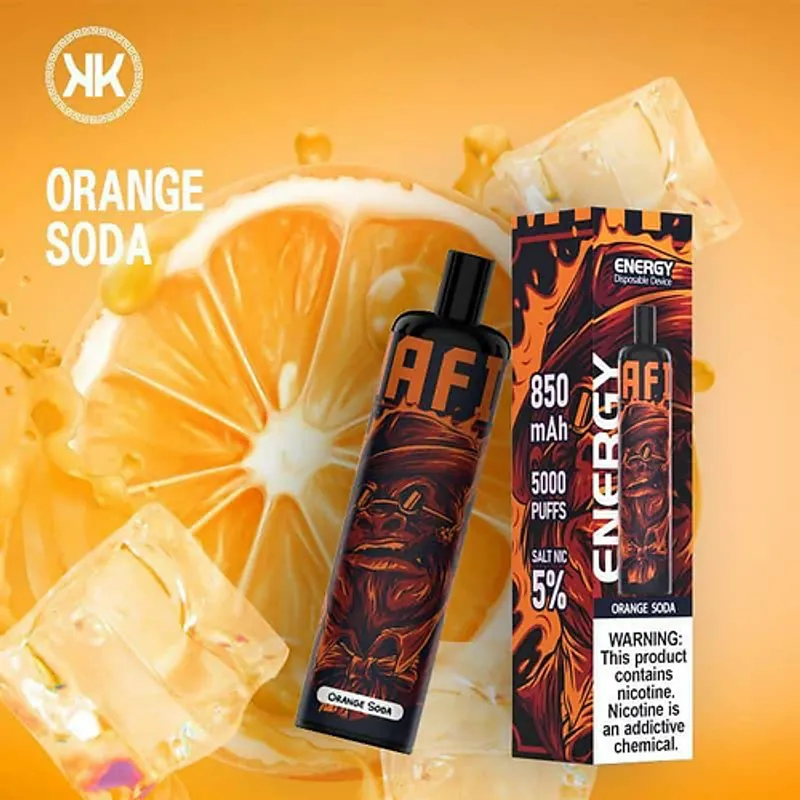 KK Energy Orange Soda 5000 Puffs