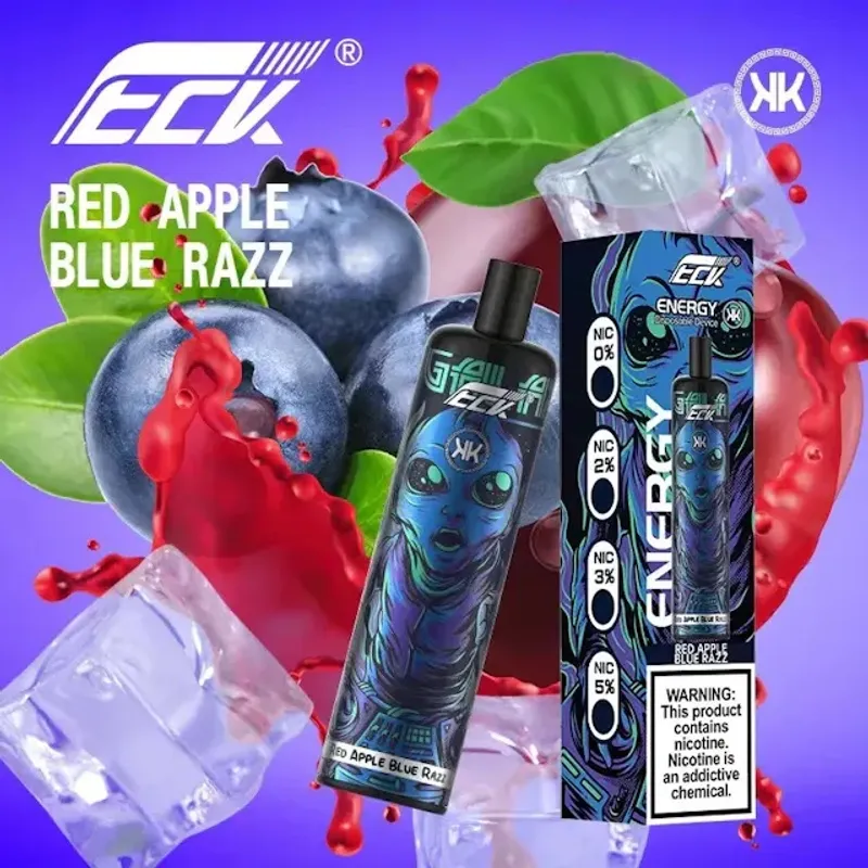 KK Energy Red Apple Blue Razz 5000 Puffs - Vape Lab