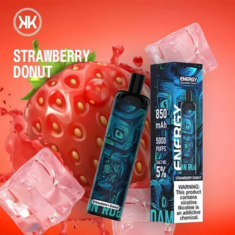 KK Energy Strawberry Donut  5000 Puffs