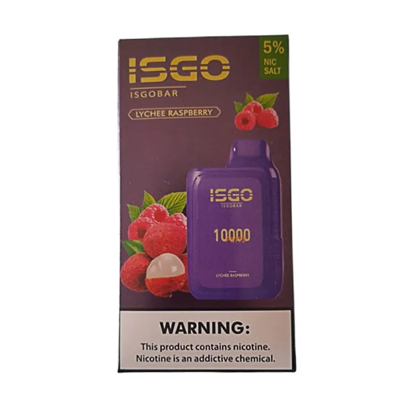 Lychee Raspberry ISGO Bar - Vape Lab