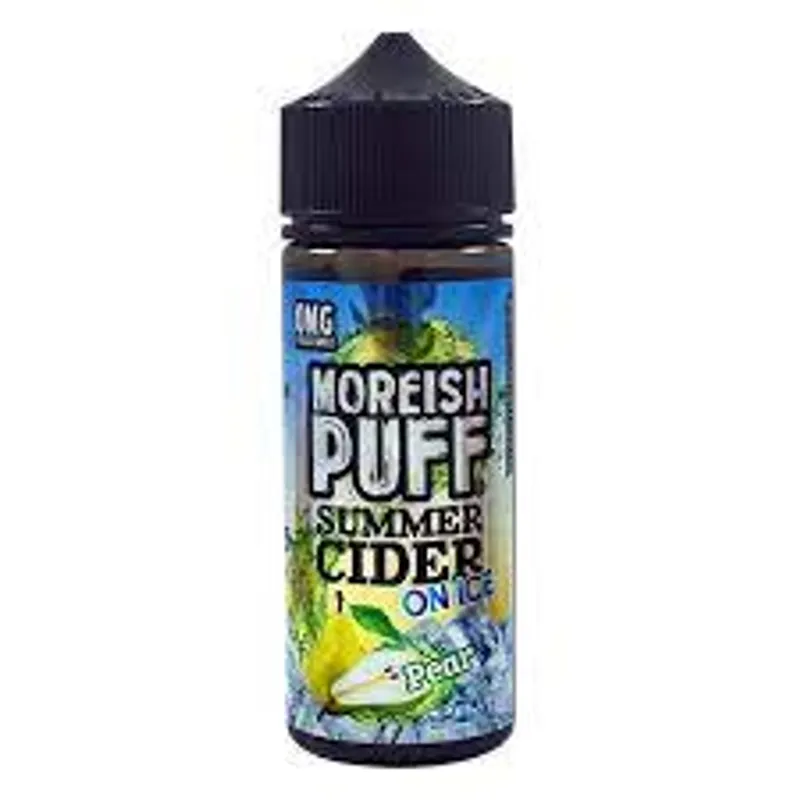 Moreish Puff Summer 100ml Cider on Ice -Pear - Vape Lab