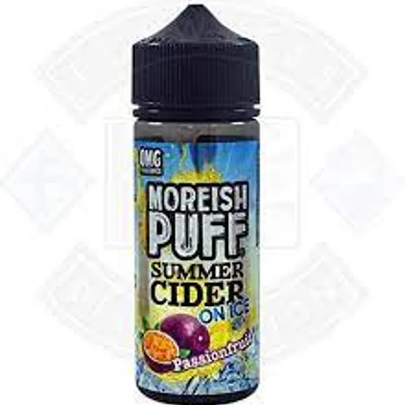 Moreish Summer Cider on Ice Passionfruit 100 ml - Vape Lab