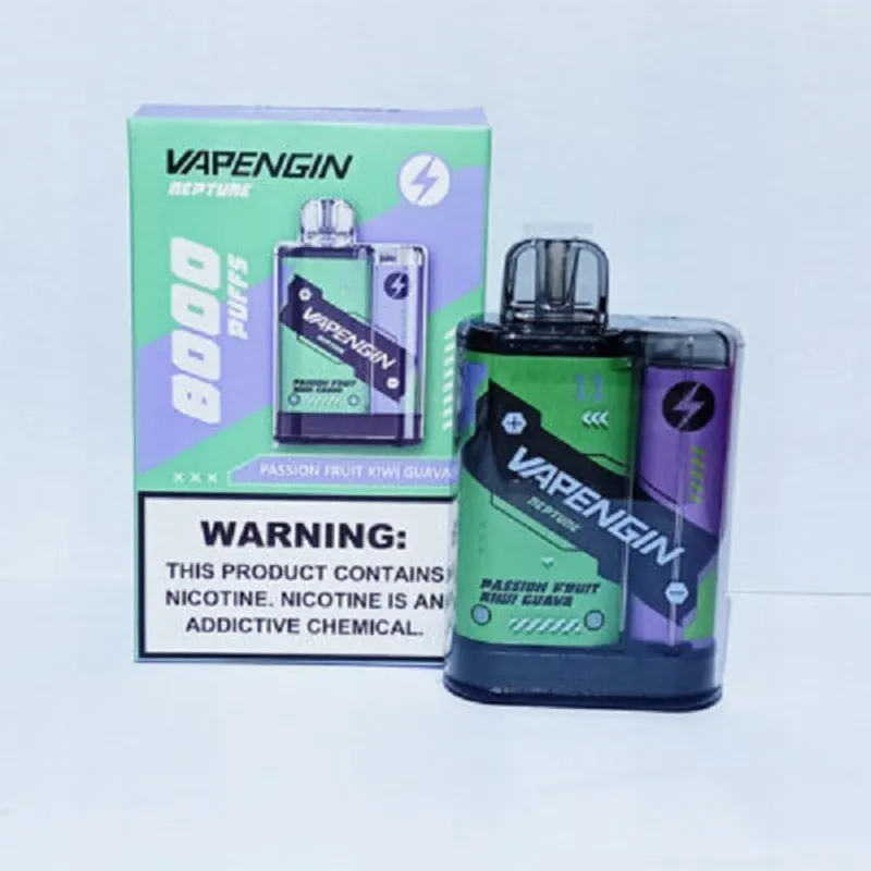 Passion Fruit Kiwi Guava Vapengin Neptune 8000