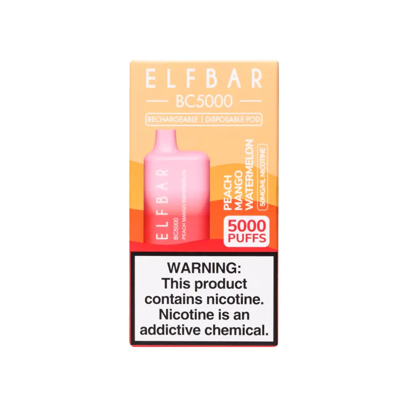 Peach Mango Watermelon Elfbar BC5000