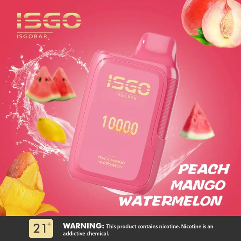 Peach Mango Watermelon ISGO Bar