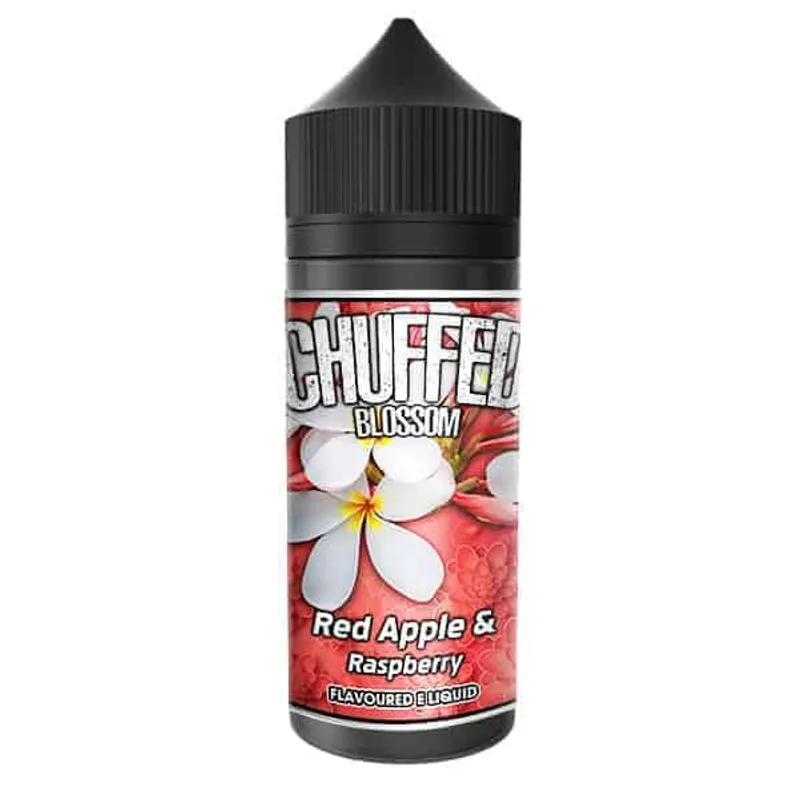 Red Apple and Raspberry - Chuffed Blossom 100ml - Vape Lab