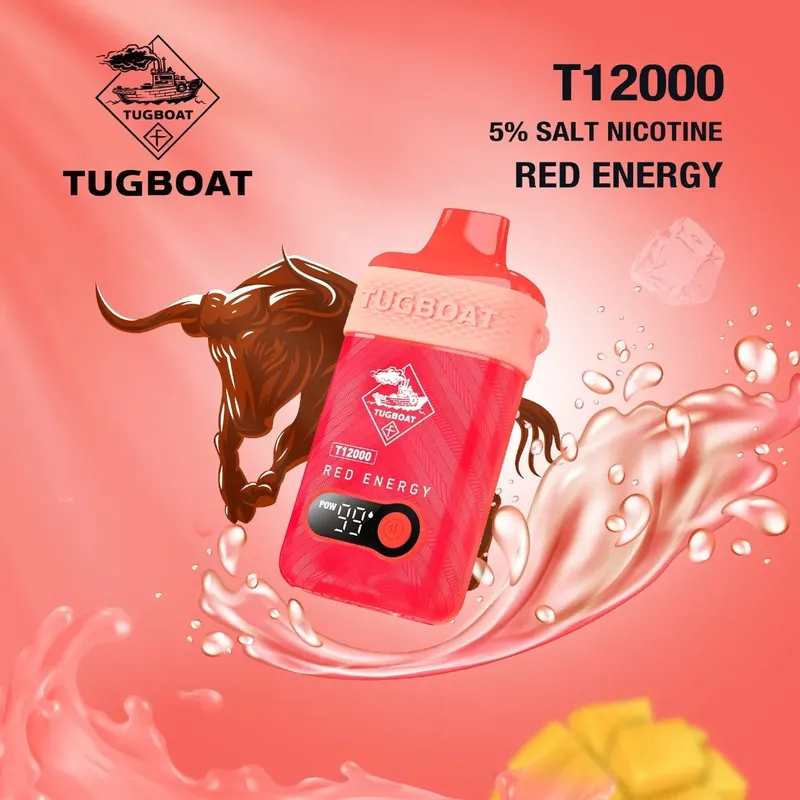 Red Energy Tugboat T12000 - Vape Lab