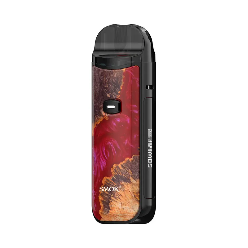 Smok Nord 50W Kit Red Stabilizing Wood - Vape Lab