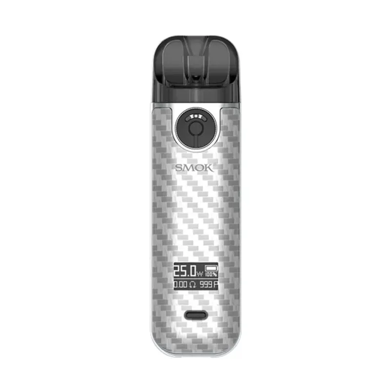 Smok Novo 4 Silver Carbon Fiber Kit - Vape Lab