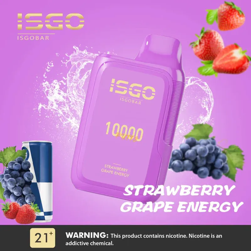 Strawberry Grape Energy ISGO Bar