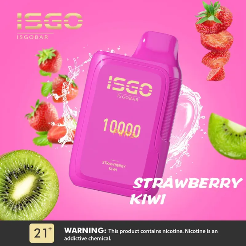 Strawberry Kiwi ISGO Bar - Vape Lab