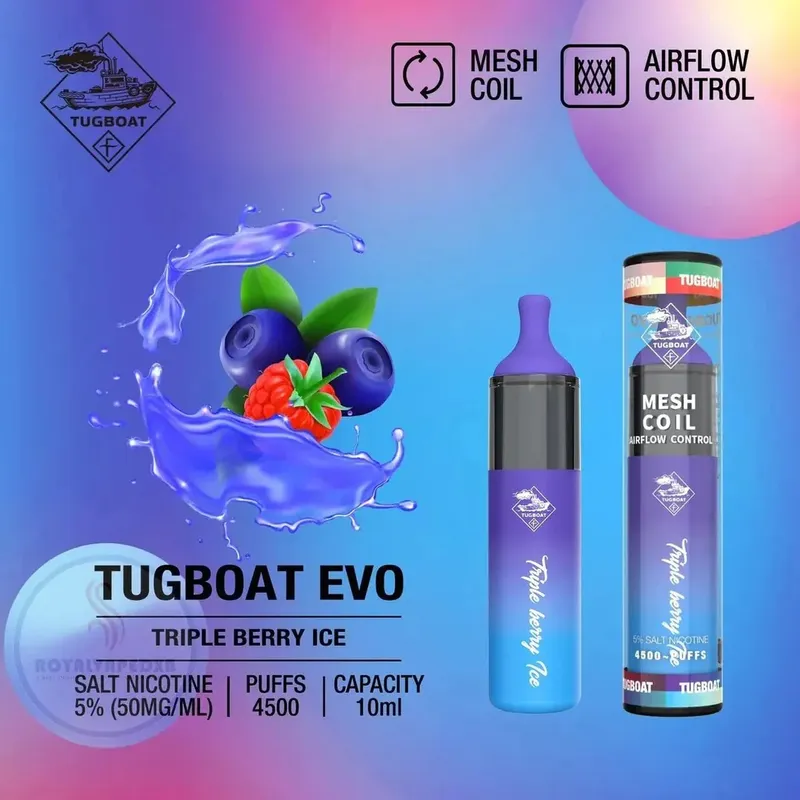 Triple Berry Ice TugBoat Evo - Vape Lab